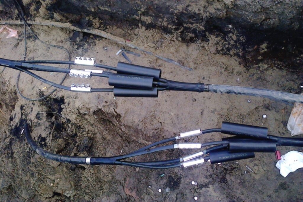 ремонт кабельных линий под землей Итера